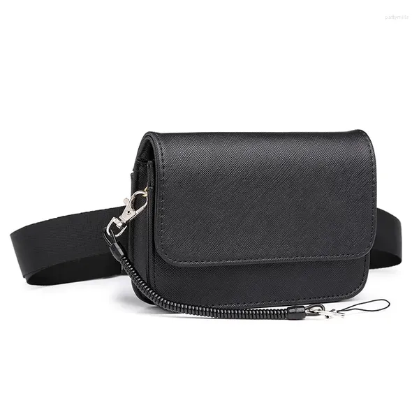 Bolsas de cintura Bolsa de cuero Bum Cinturón Bolsa Paquetes Hip Mujeres Unisex Fanny Venta al por mayor Paquete de hombres