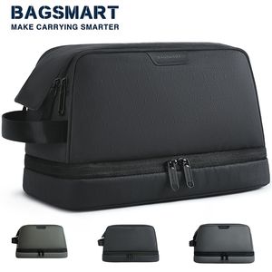 Sacs de taille BAGSMART Trousse de toilette pour hommes Kit cosmétique Dopp avec grande capacité Douche étanche Voyage Essentials Maquillage 230826