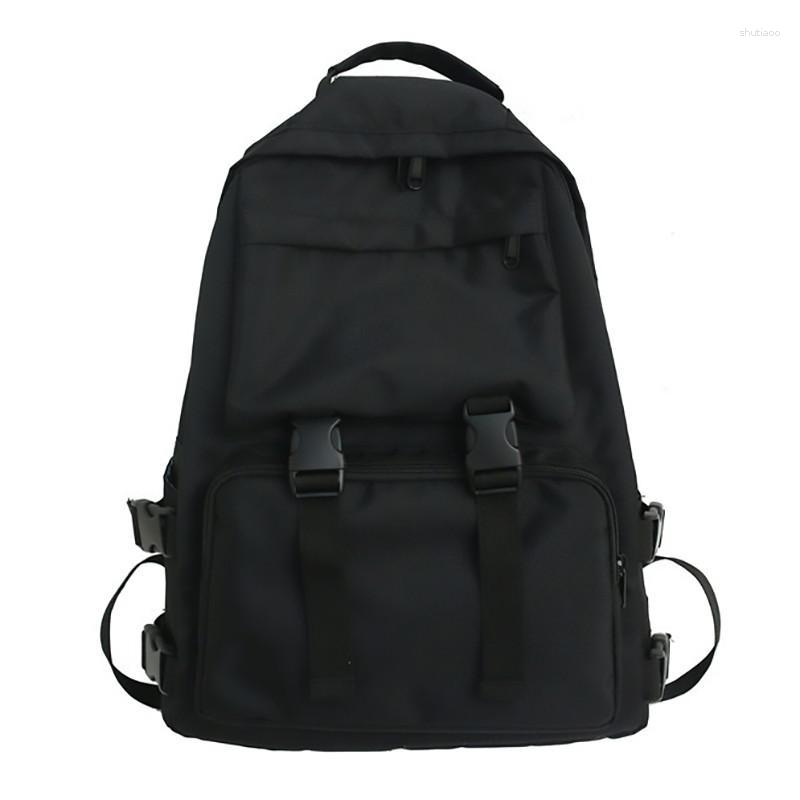 Waist Bags Black Backpack Trend Female Fashion Women Waterproof Large School Bag Teenage Girls Student Shoulder