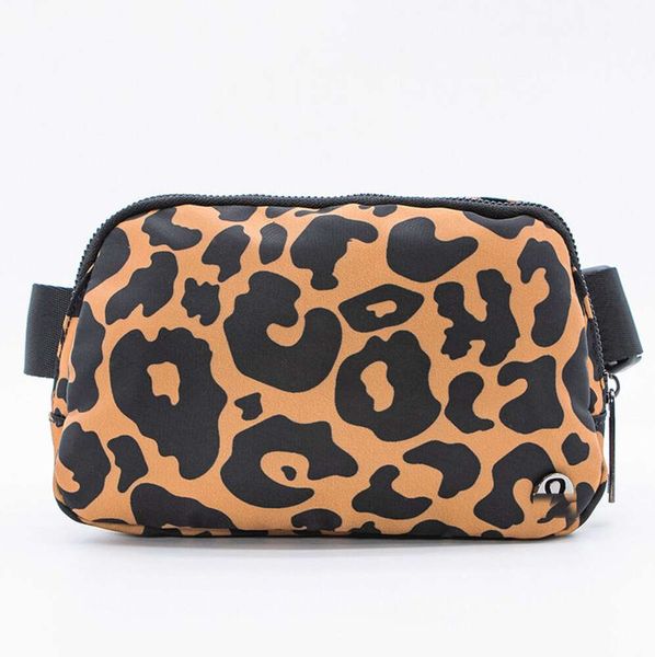 Sacs de taille Marque Lulu Fanny Pack partout Ceinture Sac Designer Bum Poitrine Sacs de yoga Bumbag Nylon Femmes Hommes Outdoor Fleece Épaule Bandoulière