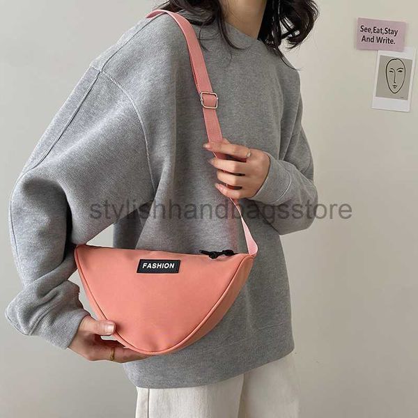 Sacs de taille sac de poitrine 2023 été nouveau coréen une épaule sac à bandoulière à la mode et à la mode lettre femmes sac de taille Couple petit sacstylishhandbagsstore