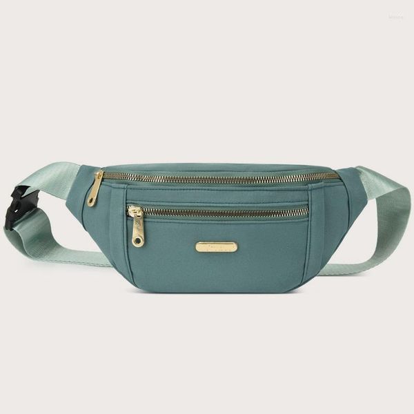 Bolsas de cintura Chaoku Crossbody Bag Casual Hombres y mujeres Pecho Calle Tendencia Estudiante Hombro