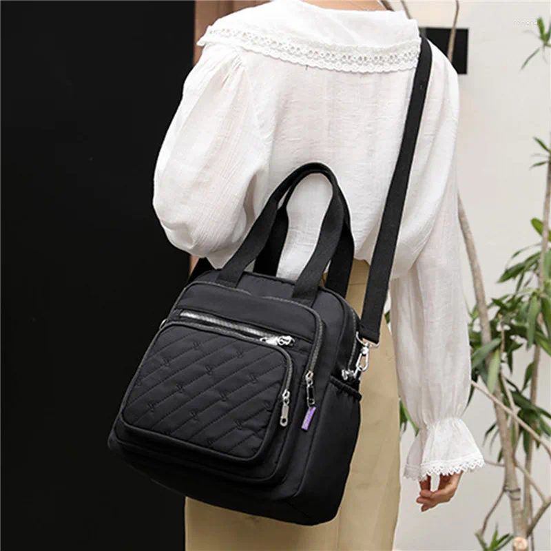 Waist Bags Crossbody For Women Single Shoulder Bag Multi Zipper Messenger Large Capacity Woman Summer Package