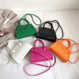 Bolsas de cintura Dihope Crossbady para mujeres 2024 Bolsos de damas Patrón de cocodrilo Monedero PU Cadena de cuero Bolsa de hombro