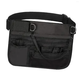 Sacs de taille Fanny Pack Durable Oxford Tissu infirmier outil de ceinture de ceinture multipartement pour femmes hommes