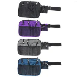 Sacs de taille Fanny Pack Ceinture à outils multi-compartiments avec pochette porte-ruban