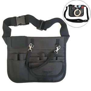 Bolsas de cintura Fanny Pack Cinturón de enfermería Organizador para mujeres Enfermera Bolsa de hombro Caja Delantal 221124