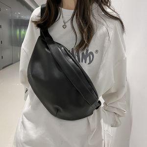 Sacs de taille Mode Dames Sac Unisexe Fanny Pack En Cuir Souple Femme Ceinture Haute Qualité Luxe Épaule Bandoulière Poitrine Sac À Main 230204