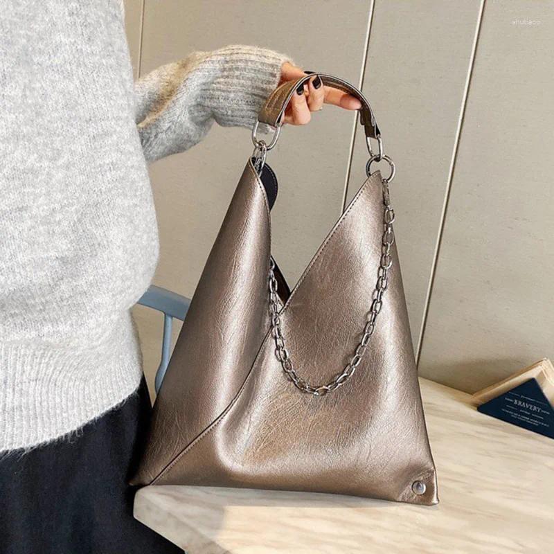 Bel çantaları moda deri çanta kadınlar için lüks tasarımcı büyük kapasiteli tote çanta omuz