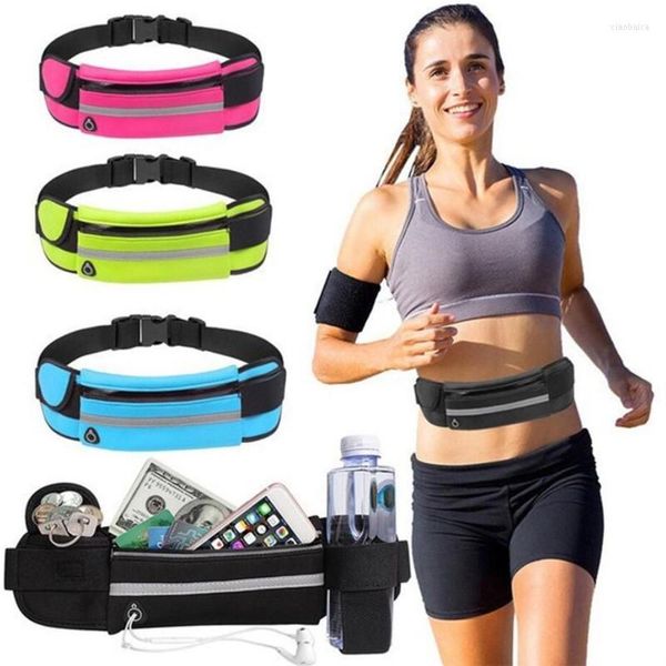 Sacs de taille Fashion Sport Purse Pocket Belt Bag Pack Unisex Hip Bum Fanny Running Phone