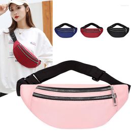 Taillezakken Fashion Travel Schouderbasis riemtas Fanny Pack Dames mannen Zakje Vrouwelijk banaan waterdichte telefoon