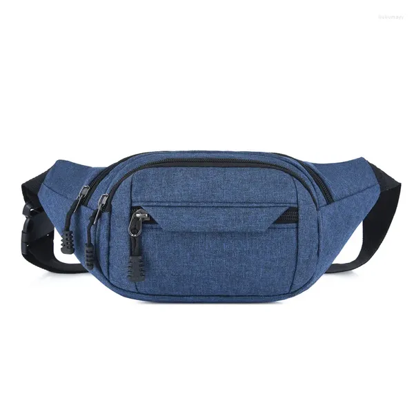 Bolsas de cintura Paquete de moda Mujeres con tela Oxford y bolsa de espacio de almacenamiento grande para bolsa cruzada