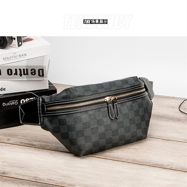 Bolsas de cintura para diseñador Fanny Pack Crossbody Hombro Bumbag Cinturón Bolsa Bum Bolso para hombre para mujer Diseñadores de cuero Fannypack Boys Gir274J