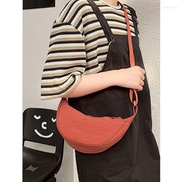 Bolsos de cintura Foufurieux diseño Simple bolso de mensajero de mujer moda señoras pequeño hombro Vintage mujer niñas monedero Y2k bolsos de tela