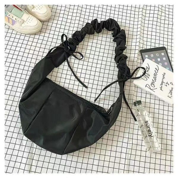 Sacs de taille de style japonais harajuku épaule vintage fille messager crossbody sac rétro étudiant livre femelle bolsa