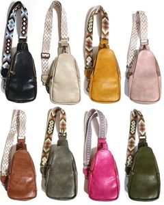 Sacs de taille en cuir Fanny Pack femmes sacs à bandoulière bandoulière polyvalent sac banane dames Retrol poitrine sac téléphone Shopping support sac Domil103 230630