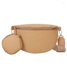 Bolsas de cintura Mujeres de cuero Fanny Pack Ladies Hip Bum Belt Bag Underarm Pequeños monederos suaves para regalos de cumpleaños