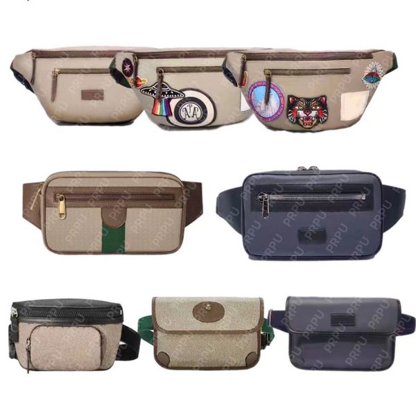 Bolsas de cintura Lujo Fanny Pack Mujeres Bumbag Bolsa Diseñador Hombres Paquete de pecho Satchel Monedero Monedero Clásico Bolso Sling Bag Crossbody Bolsos Bolsos Cuero Tigre Dicky0750