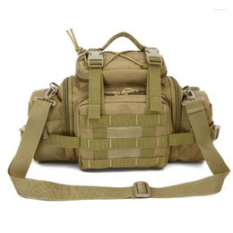 Sacs de taille hommes et femmes appareils photo reflex étanche Nylon grand sac sac à main 3 P incliné une épaule Camouflage voyage