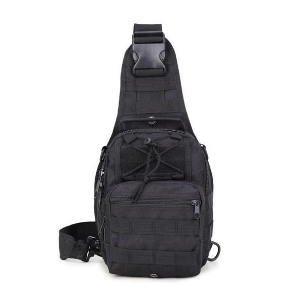 Sacs de taille sac de messager pour hommes en plein air alpinisme randonnée épaule Jungle Combat Camouflage suspendu poitrine tactique