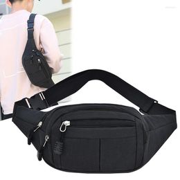 Taillezakken herenpakket nylon sport fanny boy druppel heup bum gordel tas reizen rijden motorfiets crossbody portemonnee zakje