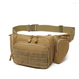 Sacs de taille pour hommes, sac de pistolet tactique, étui de poitrine, entraînement, randonnée, tir, pistolet de chasse, CS Paintball Combat