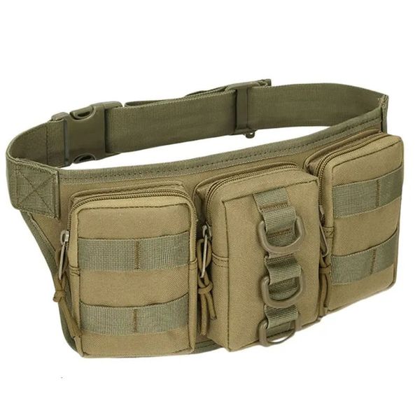 Bolsas de cintura Hombres Mujeres Bolsa táctica al aire libre Paquete de utilidad Bolsa unisex Bolsa militar Camping Senderismo Cinturón Mochila Drop 231027