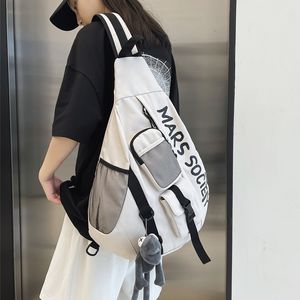 Taille Tassen Messenger Bag Fashion Trend Young High School College Student Vrouw Largecapacity Schouder 23519
