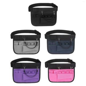 Sacs de taille infirmières Sac de pochette réglable Fanny Pack accessoires en tissu oxford