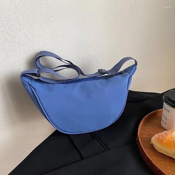 Sacs de taille en nylon sac à bandoulière femme 2024 tendance boulette légère petite épaule tout-match aisselles simple C