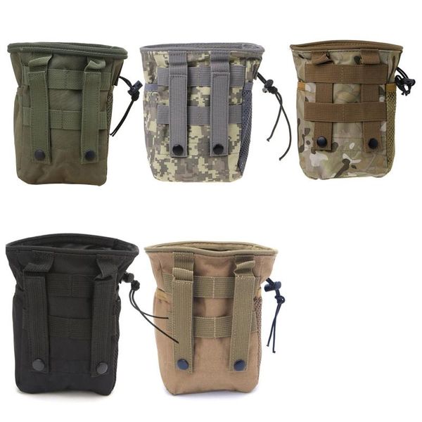 Sacs de taille Outdooer Utility Pouch Bag Molle Belt Dump Drop