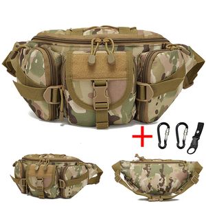 Taillezakken Outdoor Tactical Men Taille Pack wandelen Militaire rugzakken Multifunctionele tassen Sporten Kamperen Camping Army Fan Tactical Package 230714