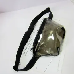 Sacs de taille PVC Sports Fanny Pack Fashion Transparent Crossbody Coss Sac Sag de téléphone laser imperméable Soucheur extérieur