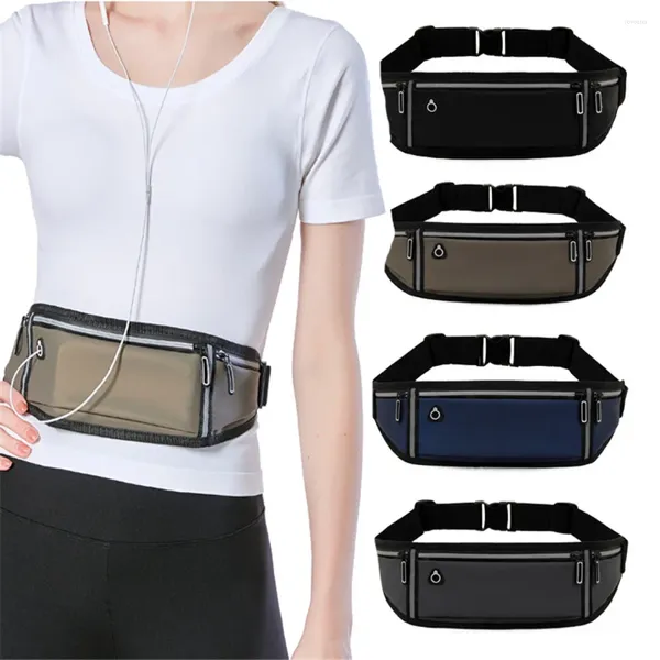 Sacs de taille sac de course étanche Sports de plein air ceinture téléphone portable Pack pour hommes femmes bouteille d'eau cyclisme