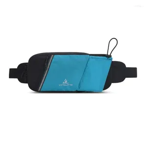 Sacs de taille ceinture de course avec porte-bouteille d'eau sac réglable sac banane voyage pour femmes hommes grande capacité