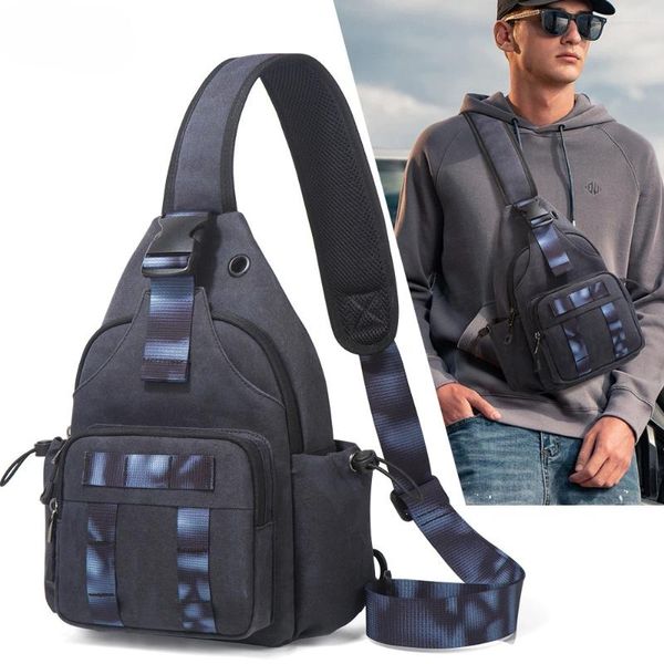 Sacs de taille Sports Sac à bandoulière pour hommes Camouflage Camouflage Tactique Tactical Chef de téléphone mobile décontracté épaule