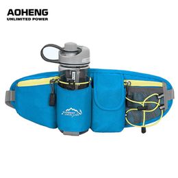 Taille Tassen Unisex Running Bum Bag Travel Handige Wandelen Sport Riem Camping Fanny Pack Zak Racefiets Rit Taille Zakken Water fles