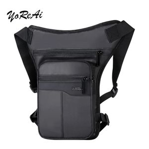 Heuptassen Waterdicht Nylon Drop Beenzak Voor Mannen Dij Heup Bum Beltleg Heuptasje Taille Reizen Rijden Motor Crossbody Schoudertassen 231016