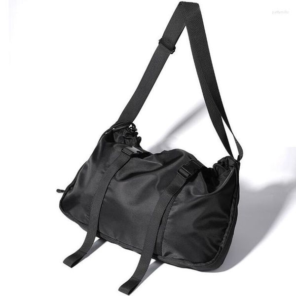 Sacs de taille étanche sac à bandoulière messager Super grand épaule lumière unisexe coréen école Nylon loisirs salle de sport