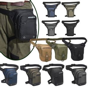 Sacs de taille étanche taille jambe sac hommes moto cyclisme équitation téléphone portable sac à main Leggings cuisse sac ceinture Fanny Pack sacs pour hommes 230515