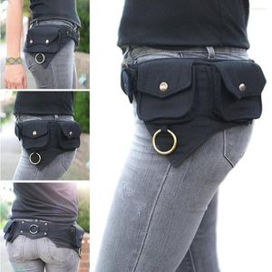 Sacs de taille femmes sac conçu pour les femmes en plein air sport voyage hip-hop ceinture ou style argent rue en gros