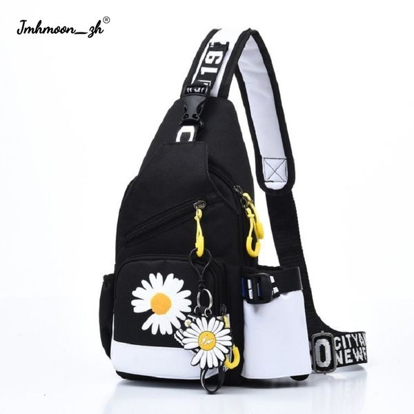 Bolsas de cintura Mujeres Bolsa de pecho Mochila pequeña Viajes Crossbody Bolsa de hombro Moda Deportes Bolso Chicas Floral Bagpack para niñas Niños 230830