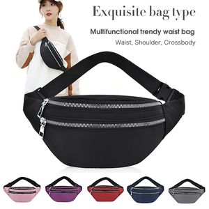 Taille Sacs Femmes Fanny Pack Oxford Femme Hip Bum Hommes Banane Femmes Ceinture Poche Dames Ventre Argent Poche Mode Bourse 221208