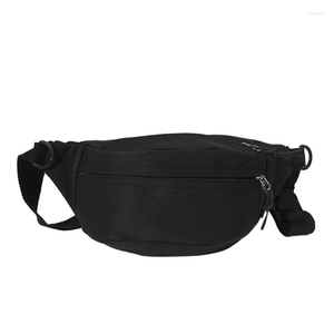 Bolsas de cintura Mujeres Men Fanny Packs con bolso de pecho con correa ajustable