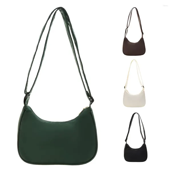 Sacs de taille pour femmes, sac sous les bras en forme de croissant en Nylon pour téléphone portable, pochette quotidienne