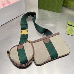 Taillezakken Damesontwerpers Designer Zakken Twee delige schouder Crossbody Tassen Fanny Pack riem zakje klassieke vrouwen