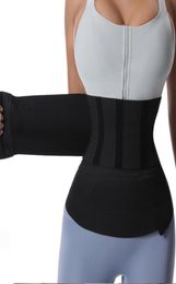 Bandage enveloppe de la taille de la tranche Trainer Corps Corps Shapewear Tamim Woman Flat Belly Gain post-partum Sage 2206295400162