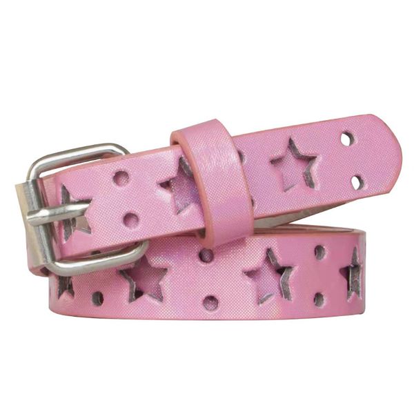 Ceintures de chaîne de taille Kawaii rose Y2k ceinture femmes jean boucle réglable multicolore mignon coeur clouté accessoires de mode coréenne 230825