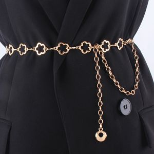 Tailleketting Riemen Metalen Blets Voor Vrouwen Eenvoudig Vintage Zilver Gouden Hip Hop Designer Mode Decoratie Jurk Dames Vrouwelijke Riem 230825