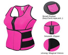 Cintura Cincher Sweat Vest Trainer Tummy Faja Control Corset Body Shaper para mujeres Tallas grandes S M L XL XXL 3XL 4XL8811118